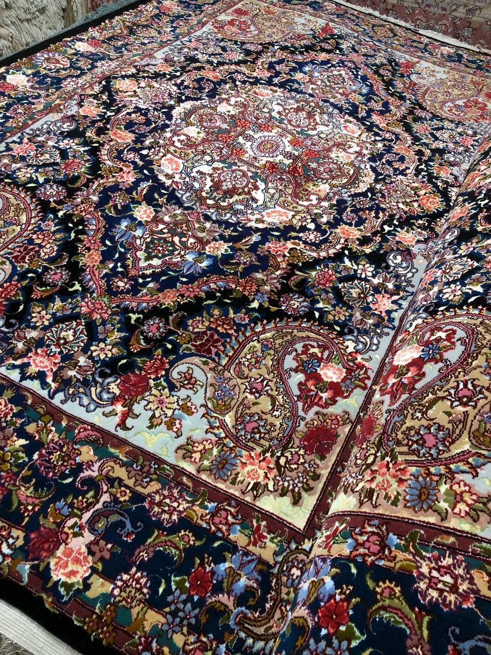 یک جفت فرش شش متری نقشه سالاری|فرش|تبریز, |دیوار