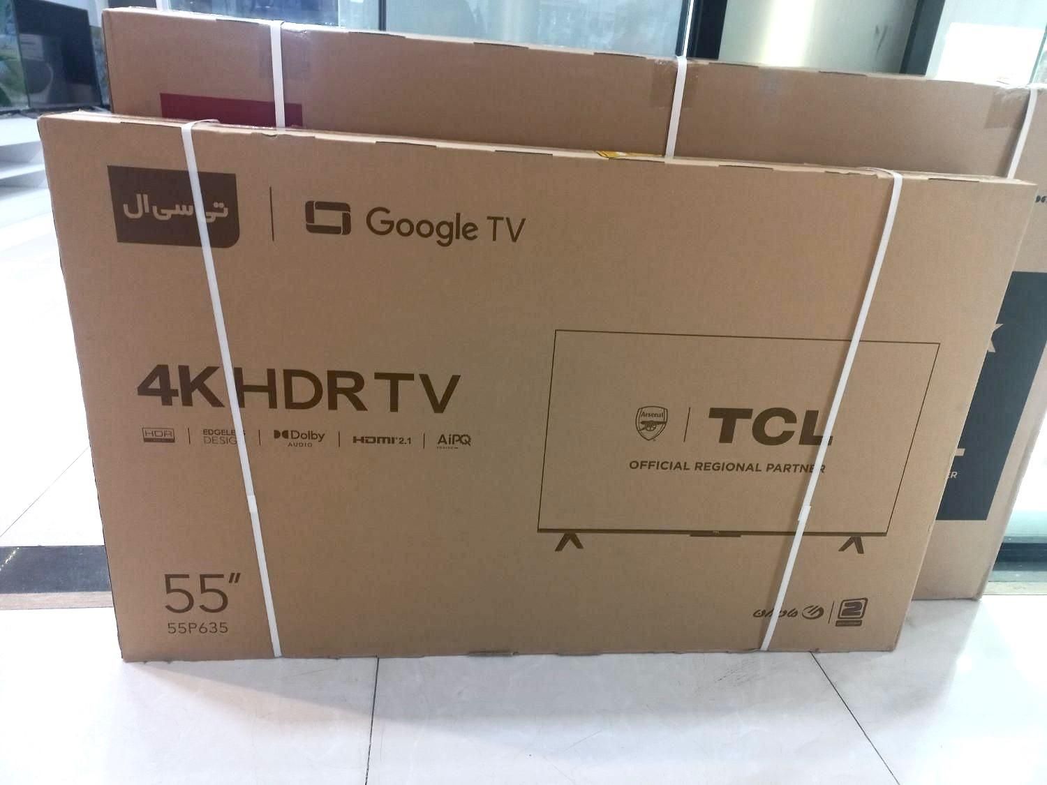 تلویزیون ال ای دی ۵۵ اینچ TCL تی سی ال 55P635|تلویزیون و پروژکتور|تهران, امانیه|دیوار