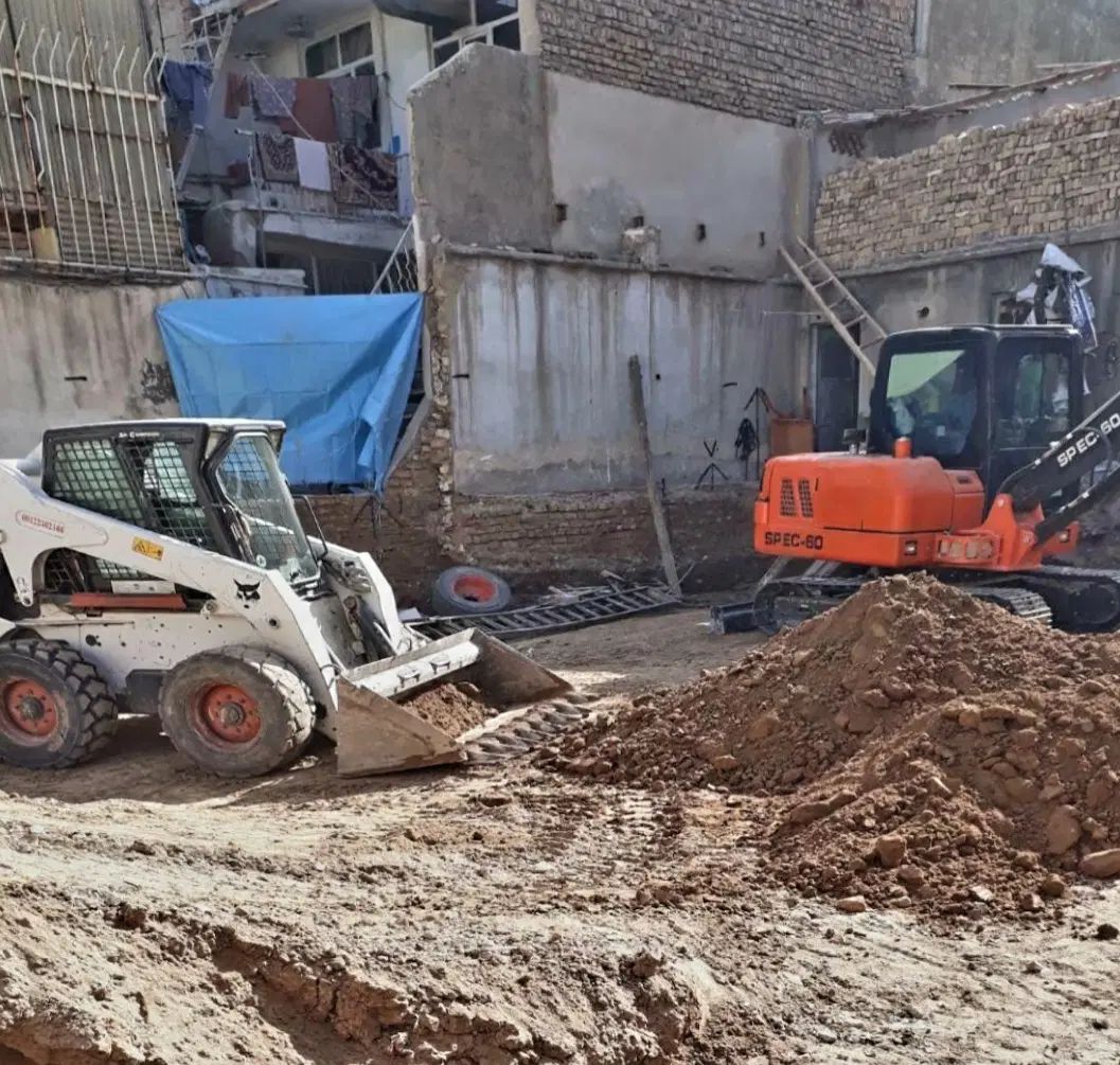گودوخاکبرداری بابکت مینی لودر توماس بیل خاور|خدمات حمل و نقل|مشهد, دانشجو|دیوار