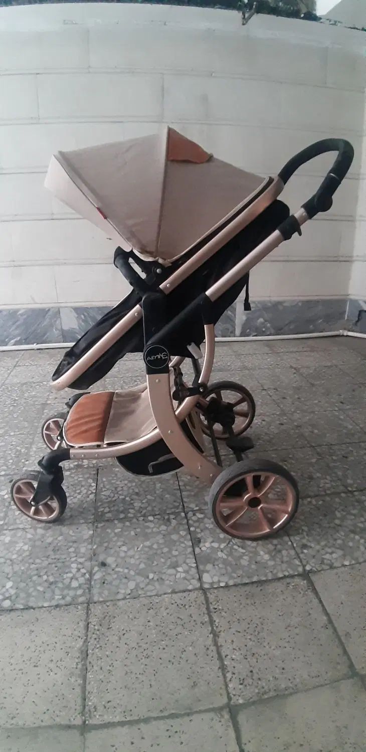 کالسکه و کریر Angel baby مدل هلالی|کالسکه و لوازم جانبی|کرج, برغان|دیوار