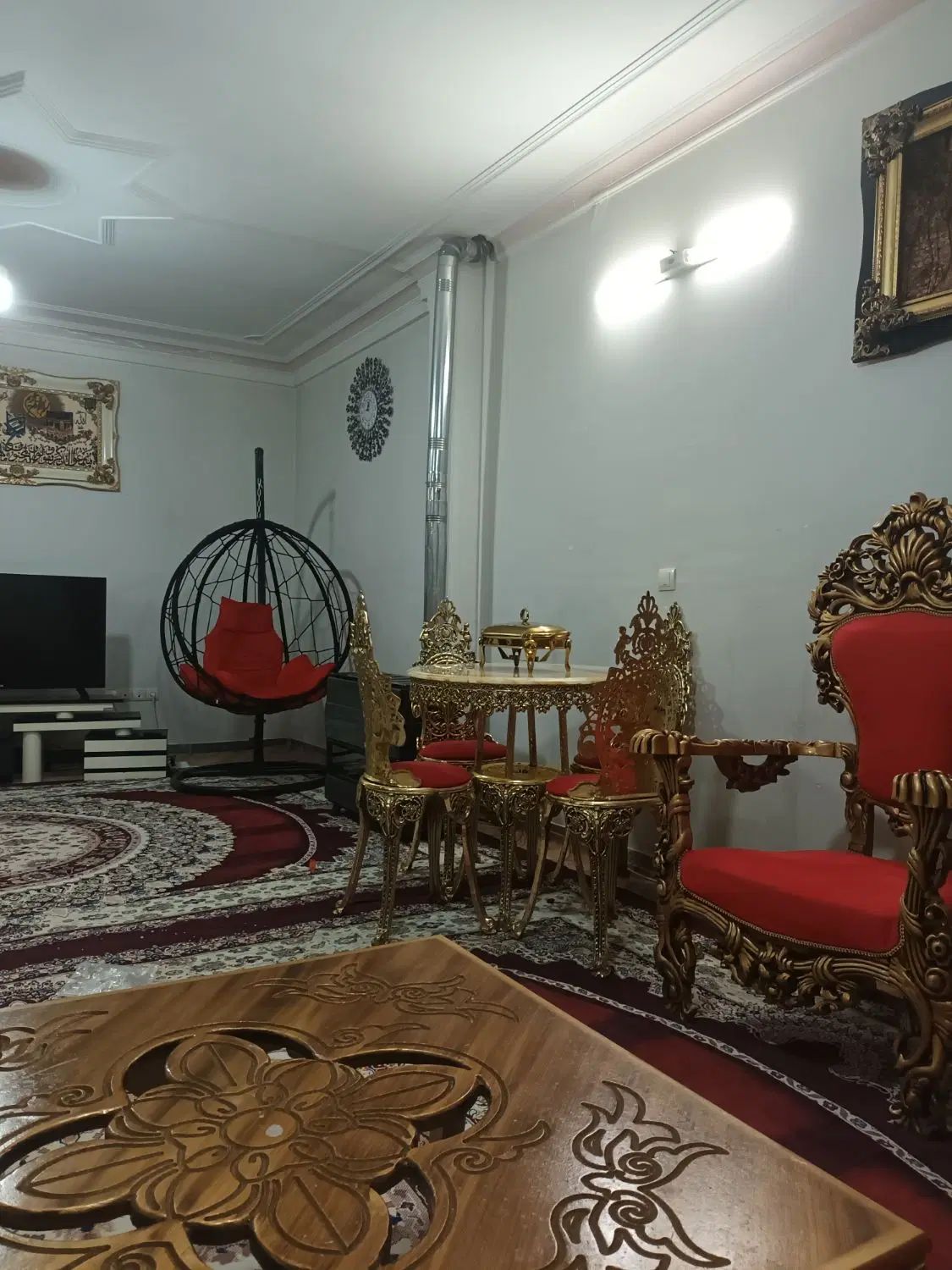 مبلمان و میز غذاخوری در حد نو|مبلمان خانگی و میز عسلی|تهران, اقدسیه|دیوار