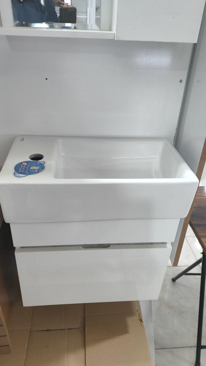 روشویی آندره سایز ۴۵ با چینی درجه یک سینا|لوازم سرویس بهداشتی|ارومیه, |دیوار