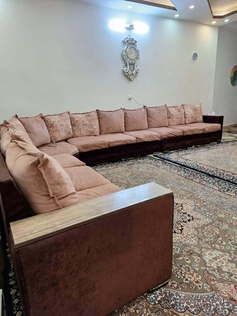 مبلمان ۱۴نفره پارچه مخملی نو قابل به شستشو|مبلمان خانگی و میز عسلی|لنگرود, |دیوار
