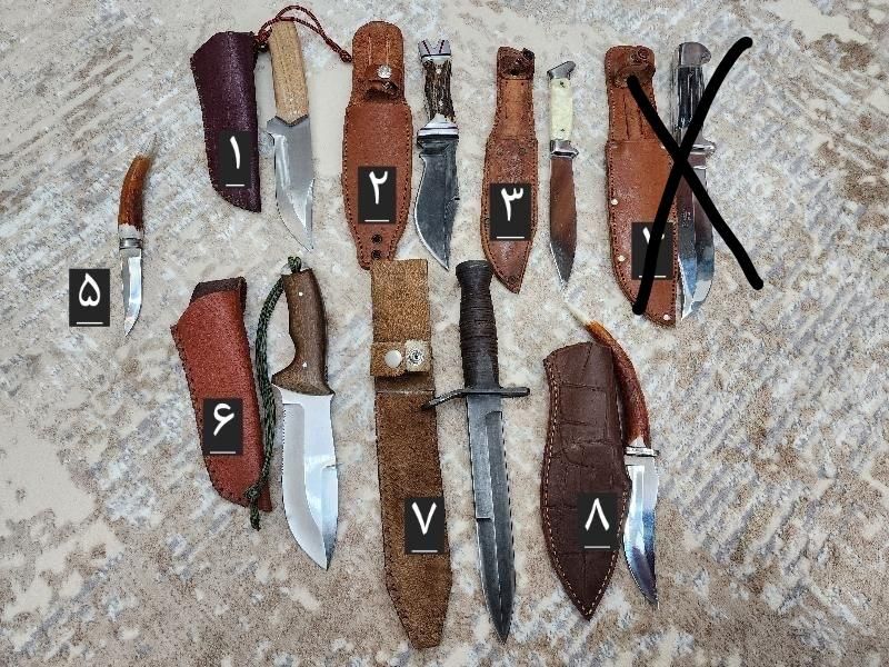 کارد چاقو شکاری کمپینگ و کوهنوردی دستساز اورجینال|کوهنوردی و کمپینگ|تهران, نارمک|دیوار