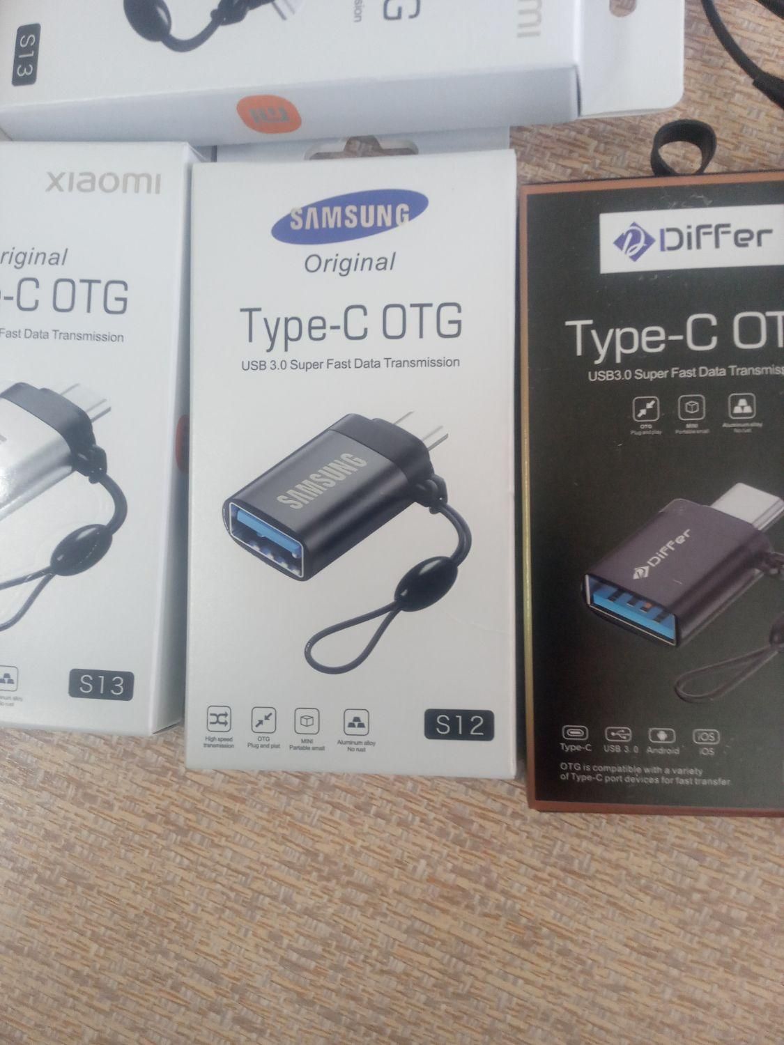 اوتیجی تایپ سی اصل|لوازم جانبی موبایل و تبلت|پرند, فاز ۵|دیوار