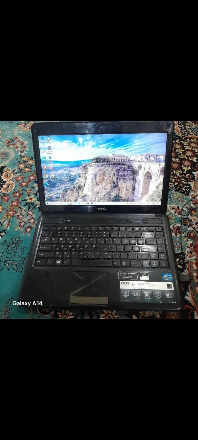 لب تاپ msi ویندوز ۱۰|رایانه همراه|یزد, |دیوار