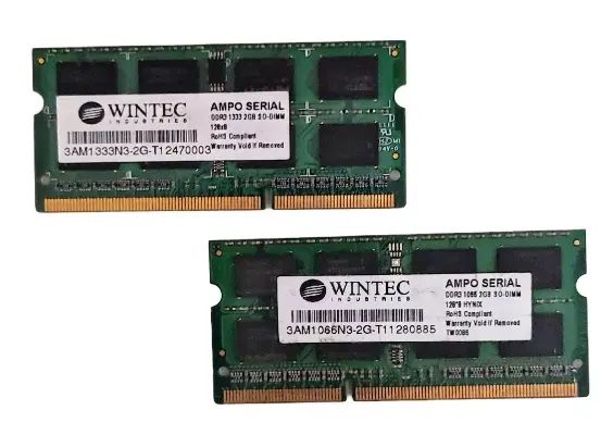 رم ۲ گیگ لپ تاپی(۲عدد)Ram 2gb ddr3|قطعات و لوازم جانبی رایانه|مشهد, شهرک امام هادی (شهرک غرب)|دیوار