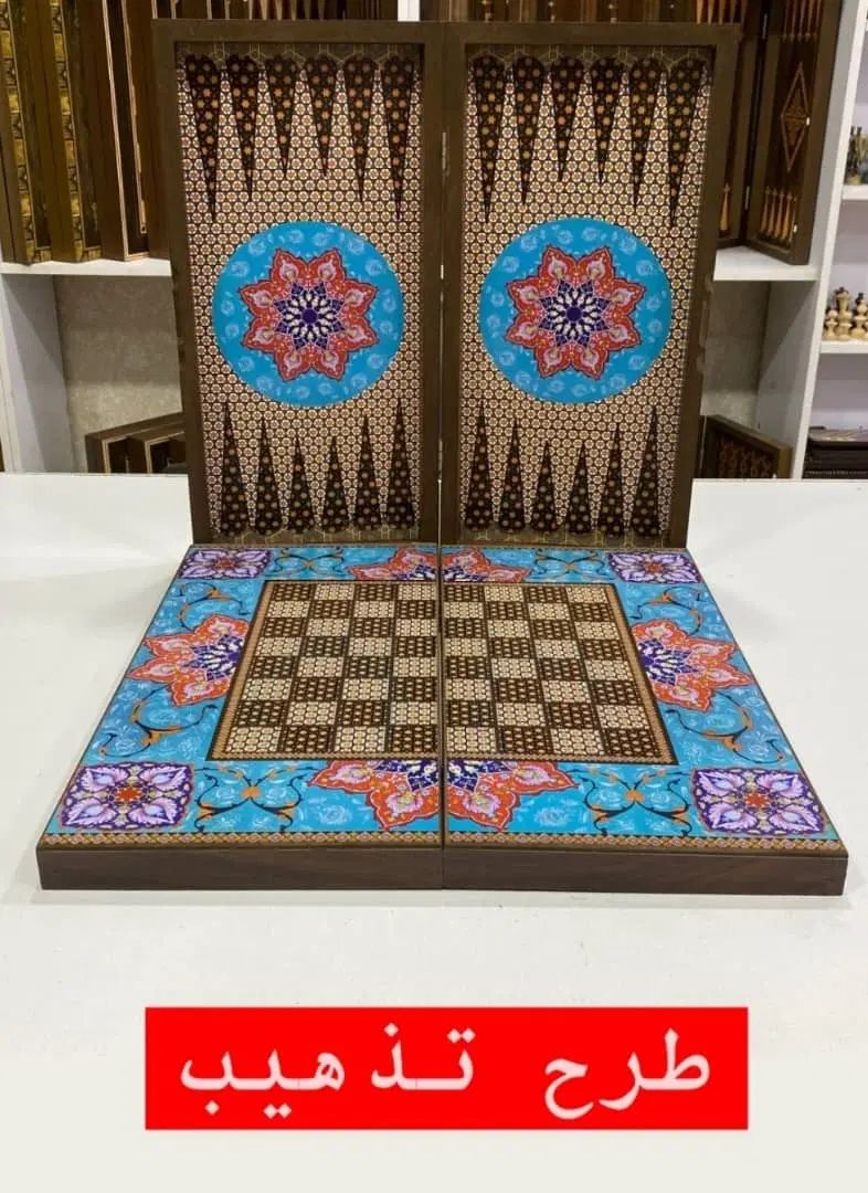 تخته نرد چوبی .پنج بازی و منچ و پاستور و تاس|اسباب‌‌بازی|کرج, حسن آباد|دیوار