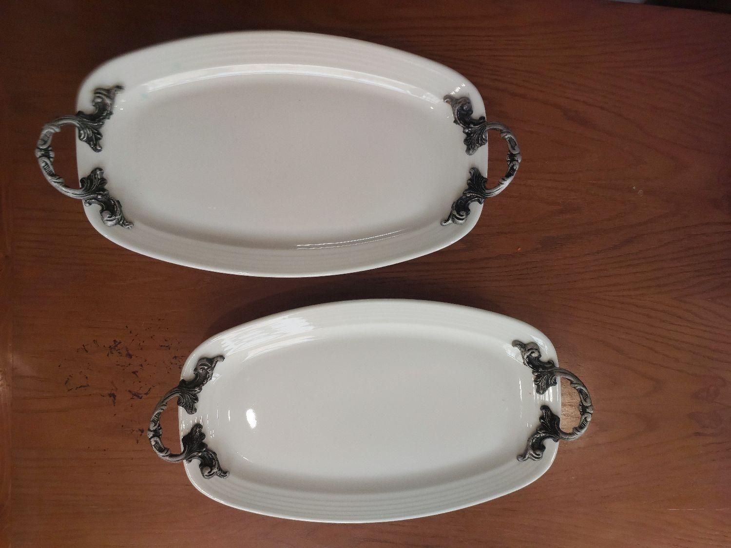 سرویس پذیرایی و سرو غذا چینی دسته و پایه پیوتر نو|ظروف سرو و پذیرایی|پاکدشت, پاکدشت (مامازند)|دیوار