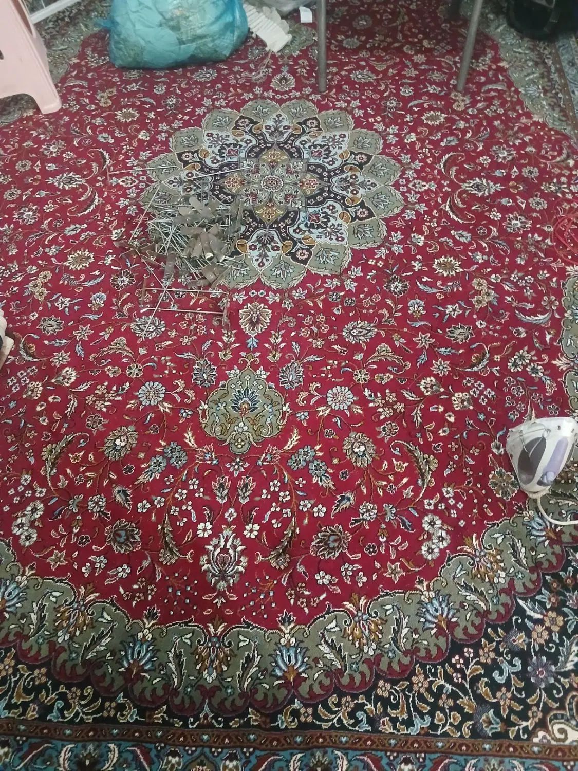 فرش بدون پارگی و سوختگی تمام نخ|فرش|کرج, گلستان|دیوار