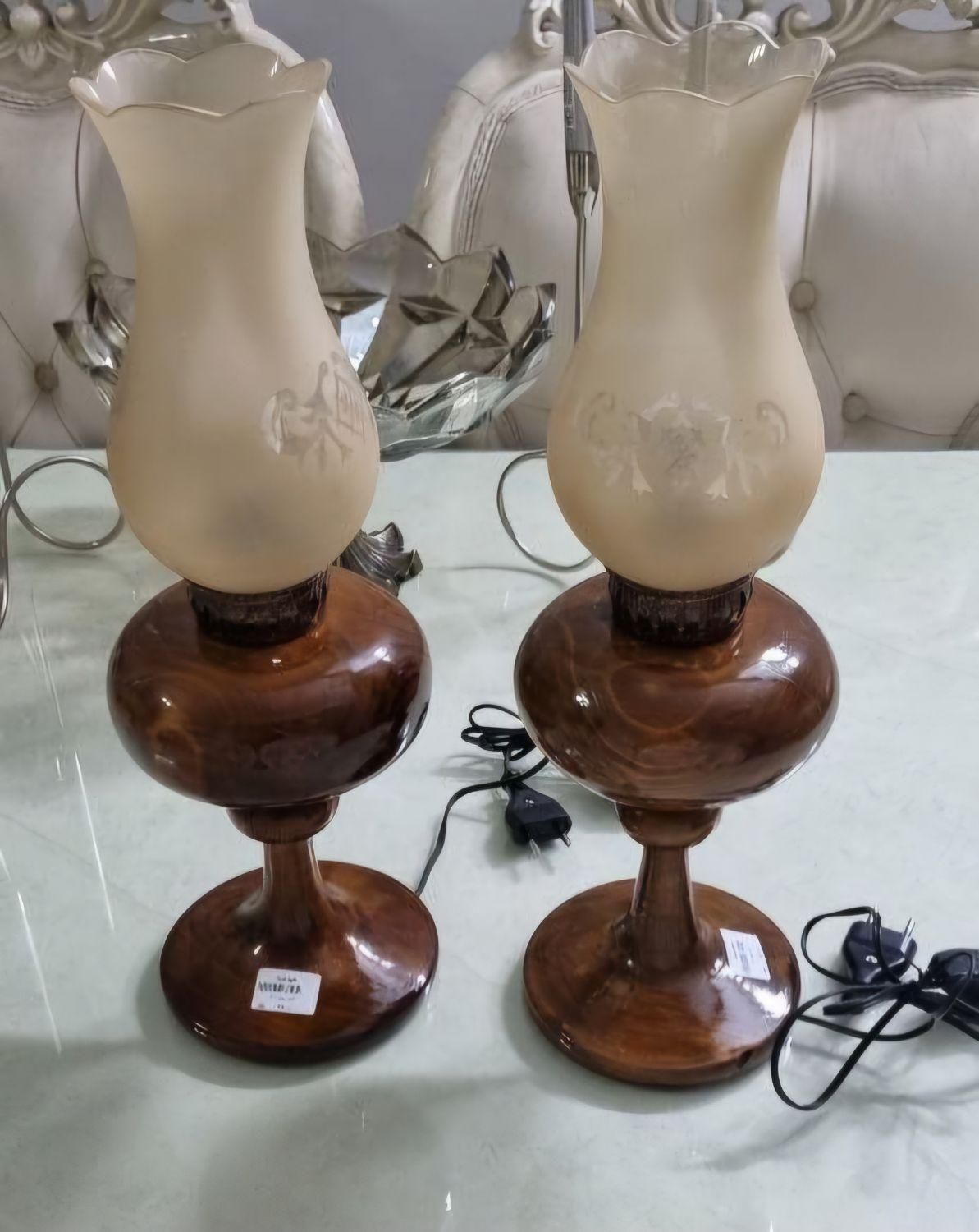 آباژور شیک طرح چوب|چراغ خواب و آباژور|تهران, نمایشگاه بین المللی|دیوار