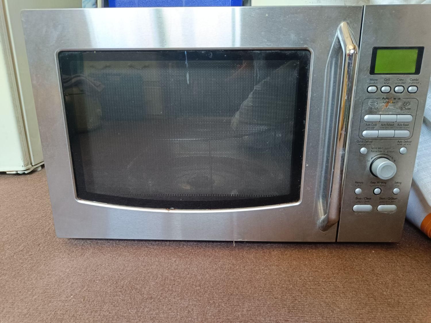 مایکروویو نمایش داده شده در تصویر LG MC-9283JLR|اجاق گاز و لوازم برقی پخت‌وپز|رشت, پیله داربن|دیوار