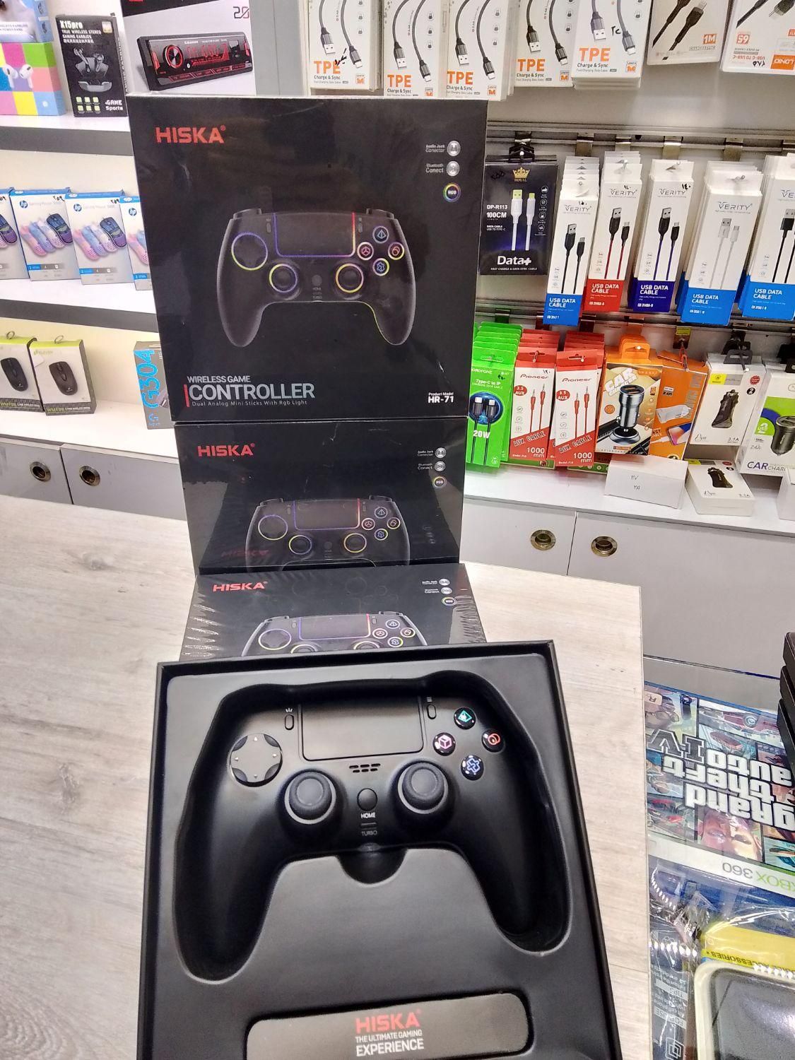 دسته اصلی شرکتی هیسکا مناسب ps4|کنسول، بازی ویدئویی و آنلاین|تبریز, |دیوار