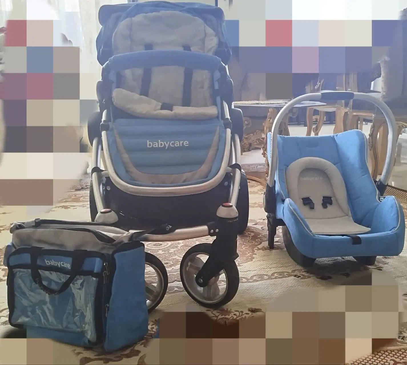 کالسکه baby care اصلی|کالسکه و لوازم جانبی|اصفهان, گلزار|دیوار