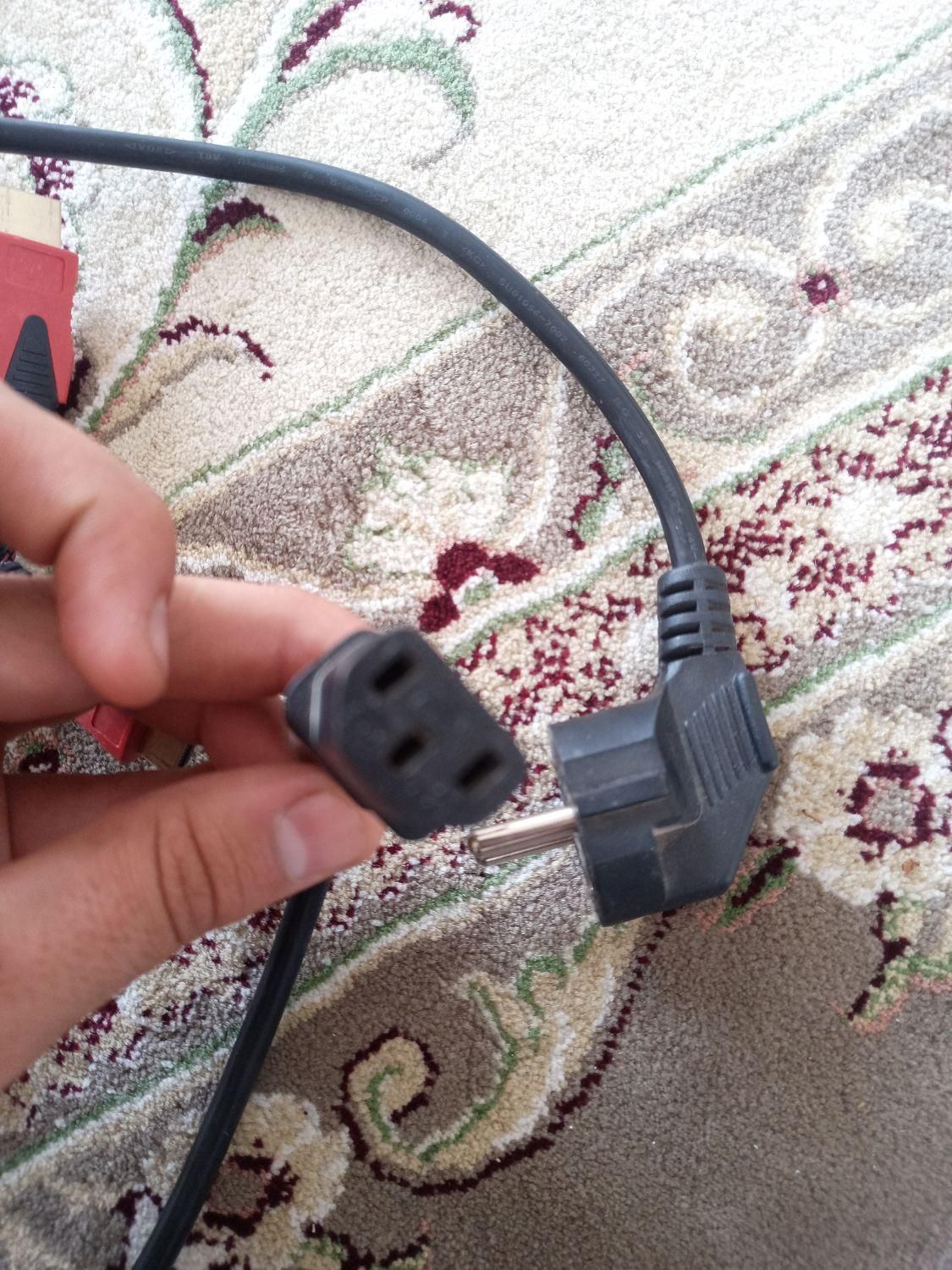 کابل پاور|قطعات و لوازم جانبی رایانه|قم, انسجام|دیوار