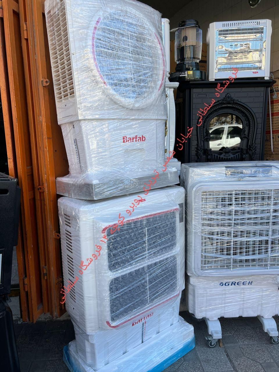 انواع کولر آبی پرتابل سلولزی پلاس کنترلی|کولر آبی|شیراز, تحویلی|دیوار