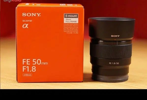 لنز سونی 50 فیکس F 1.8|دوربین عکاسی و فیلم‌برداری|تهران, استاد معین|دیوار