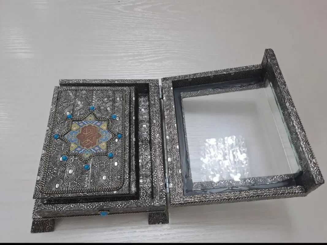 قرآن به همراه جا قرانی و حافظ(سبک جلد سنتی)|کتاب و مجله مذهبی|همدان, |دیوار