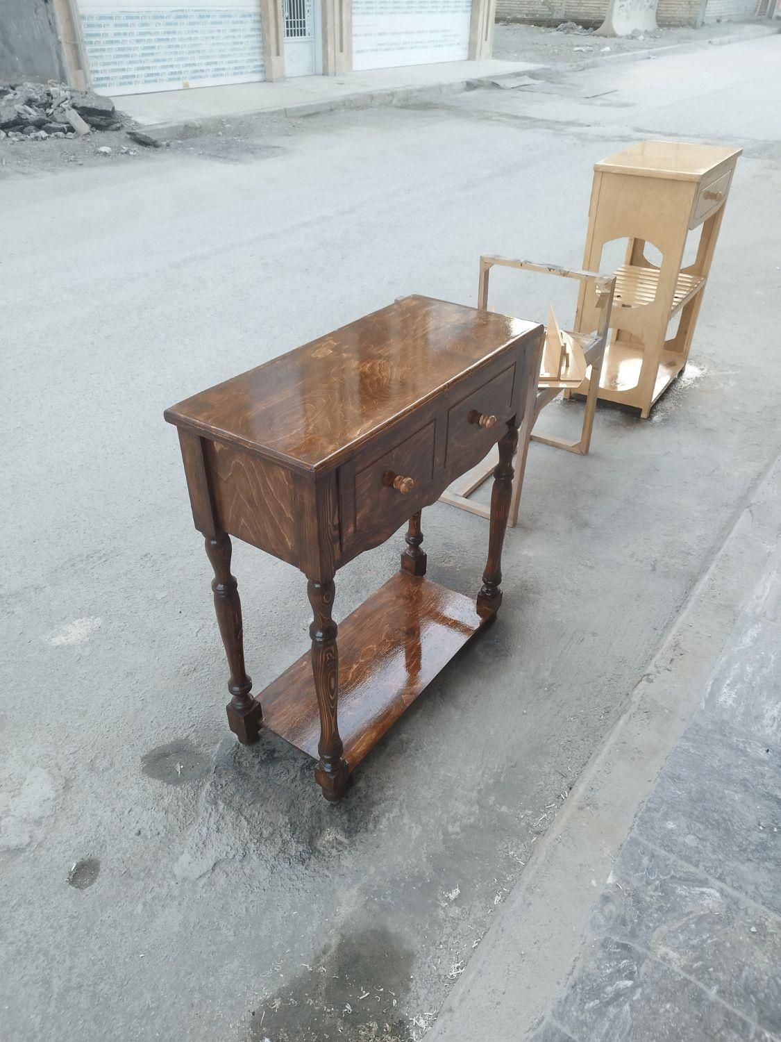 میز کنسول خراطی|بوفه، ویترین، کنسول|مشهد, امیریه|دیوار