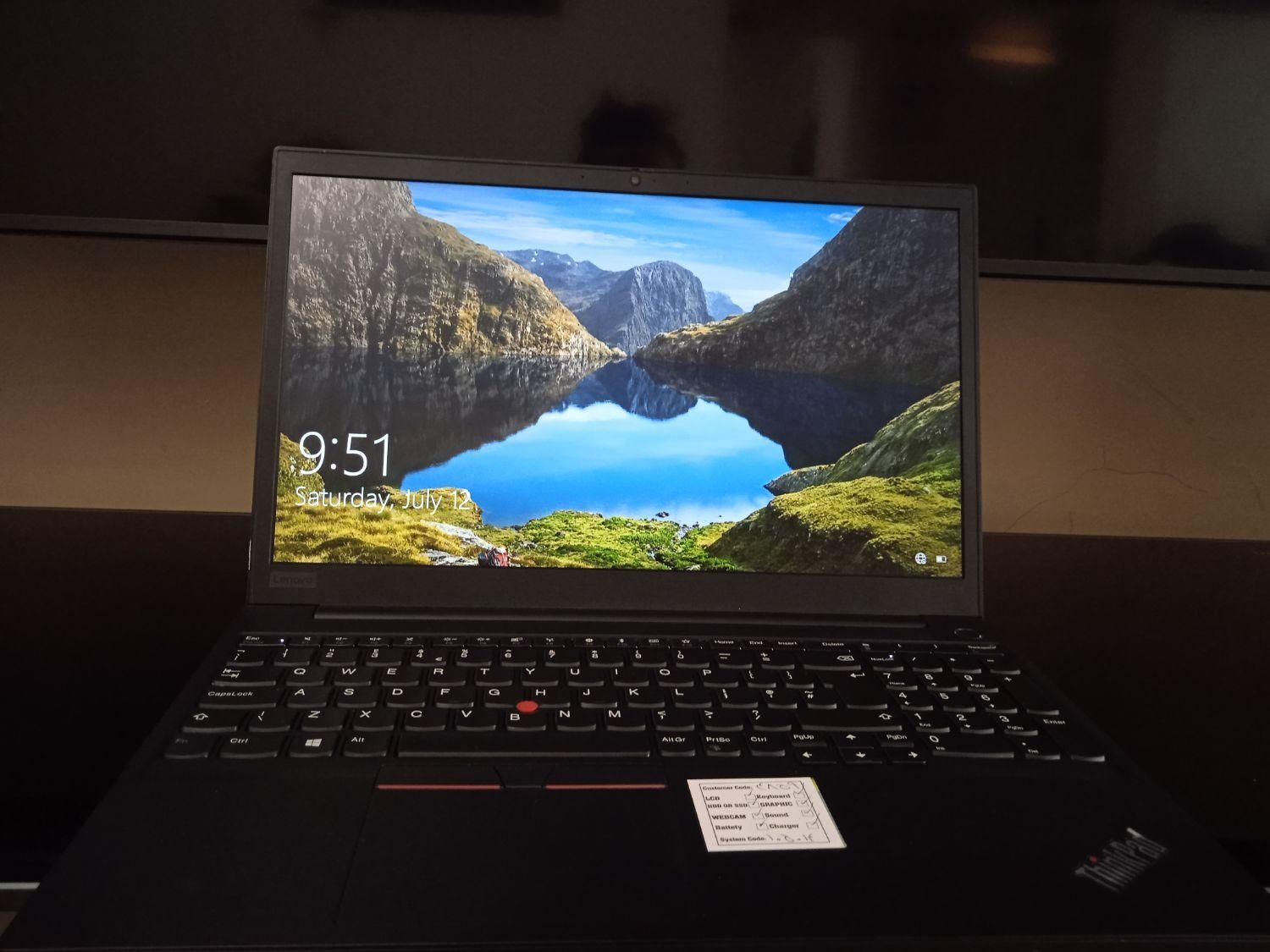 لپ تاپ فدرتمندi3 Lenovo ThinkPad E15 نسل 10|رایانه همراه|تهران, ارم|دیوار