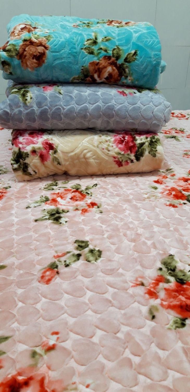 پتو دو نفره گلدار شادیلون مارک دار|رختخواب، بالش، پتو|مشهد, الهیه|دیوار