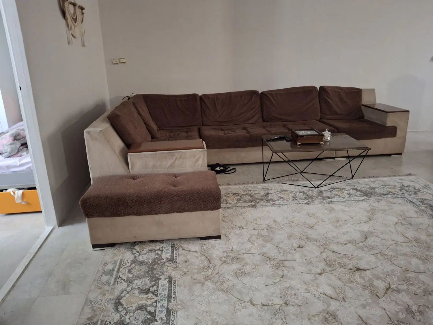 فروش مبل ال دست دوم|مبلمان خانگی و میز عسلی|مشهد, زمانه|دیوار