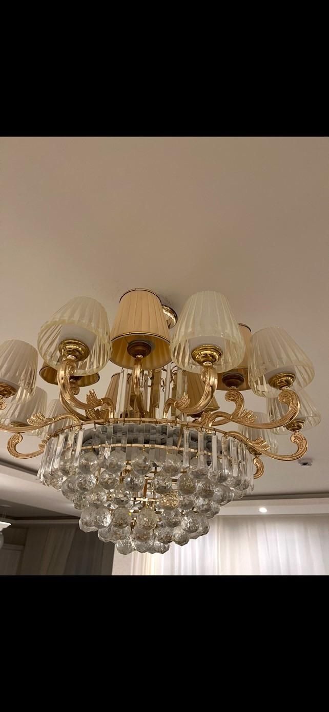 لوستر ۱۵ شاخه|لوستر و چراغ آویز|مشهد, شهرک لشکر (شهرک غرب)|دیوار