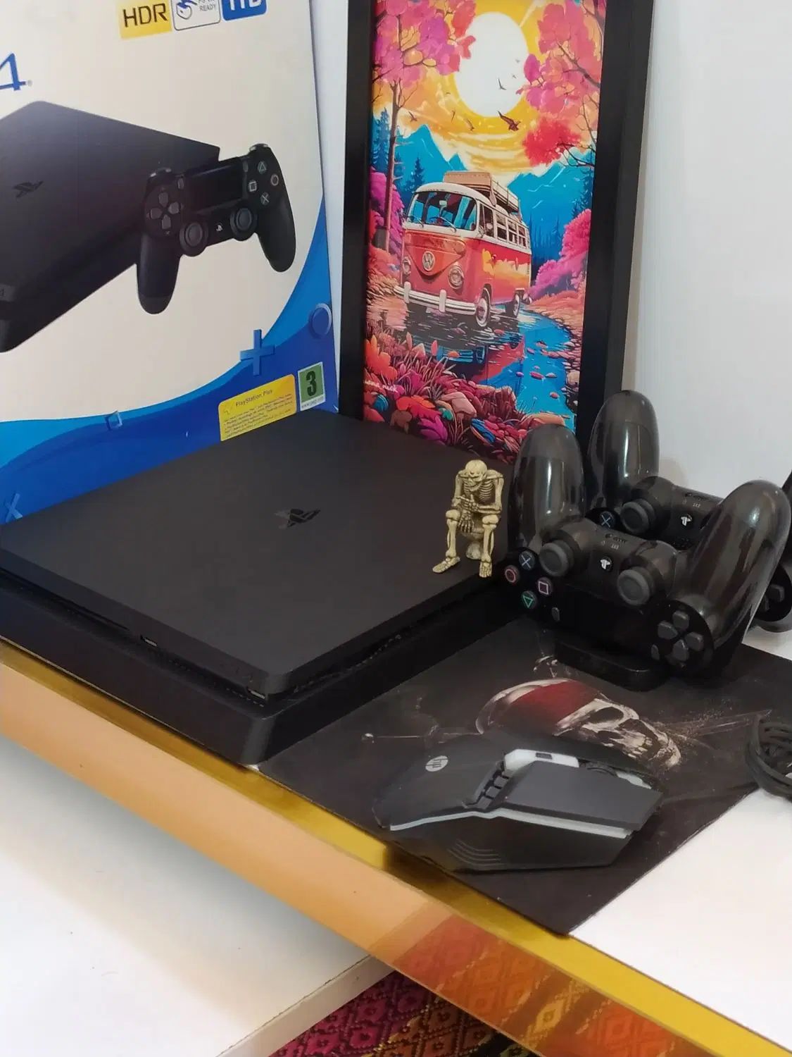 Ps4 اسلیم 1 ترا ، کپی خور ، دو دسته اورجینال|کنسول، بازی ویدئویی و آنلاین|رشت, توشیبا|دیوار