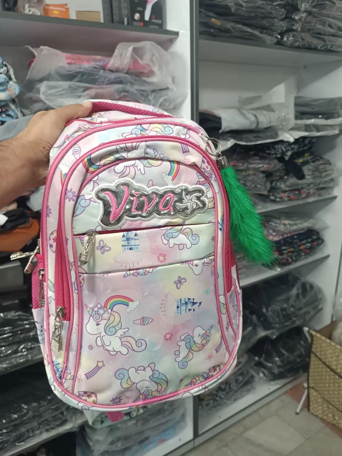 کیف و کوله مدرسه طرح دار دخترانه جنس باکیفیت|کیف، کفش، کمربند|اصفهان, هفتون|دیوار