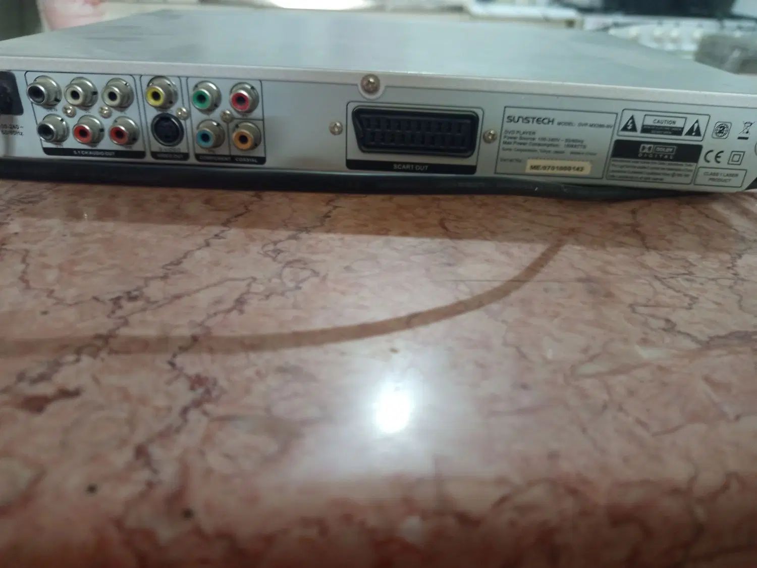 یک دستگاه DVD mx260 ویک  vcd6088|پخش‌کننده DVD و ویدیو|مشهد, کوی سیدی|دیوار