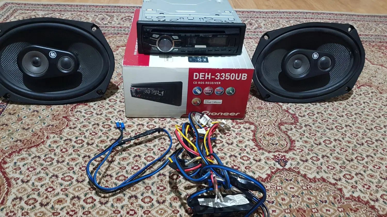 پخش پایونیر 3350ub و باند DLS-M369 حرفه ای|قطعات یدکی و لوازم جانبی|تهران, میرداماد|دیوار
