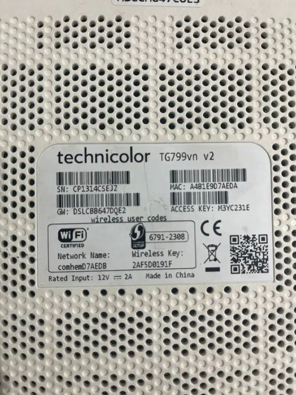 مودم technicolor|مودم و تجهیزات شبکه|تهران, ده‌ونک|دیوار
