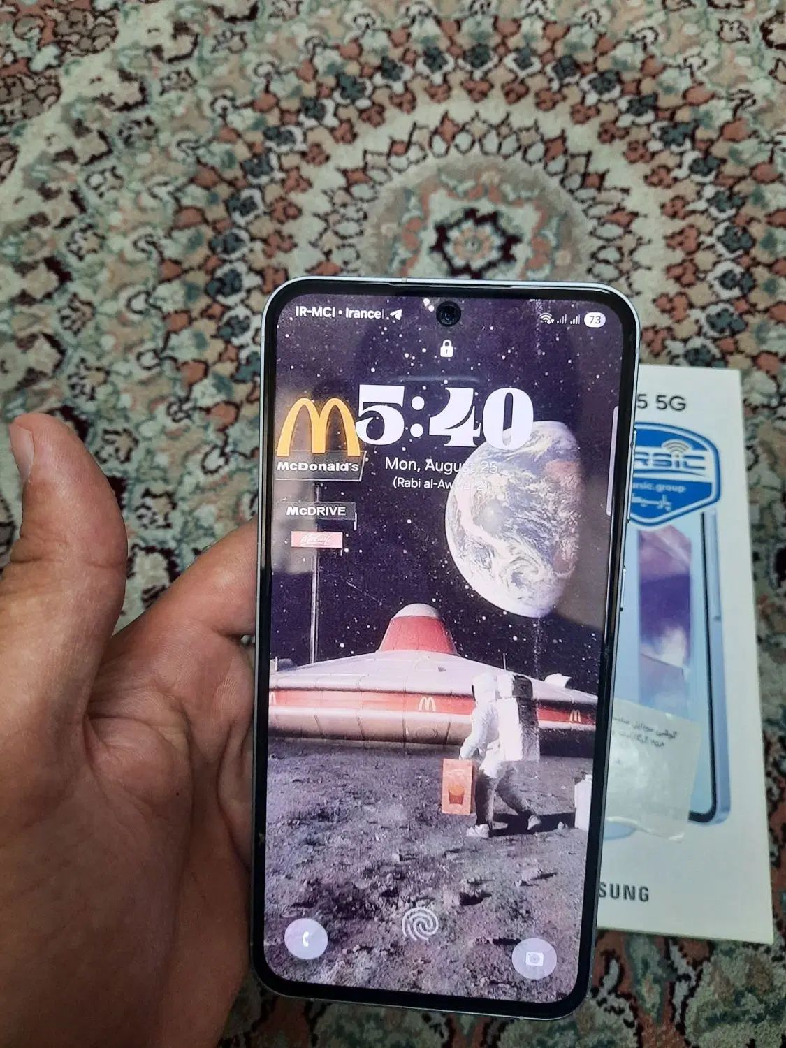 سامسونگ Galaxy A55 با حافظهٔ ۲۵۶ گیگابایت|موبایل|تهران, صفا|دیوار