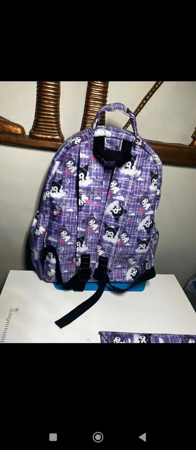 کوله پشتی کرومی، جامدادی ۳زیپ، کیف لقمه، پوشه کار|کیف، کفش، کمربند|شیراز, ترمینال باربری|دیوار