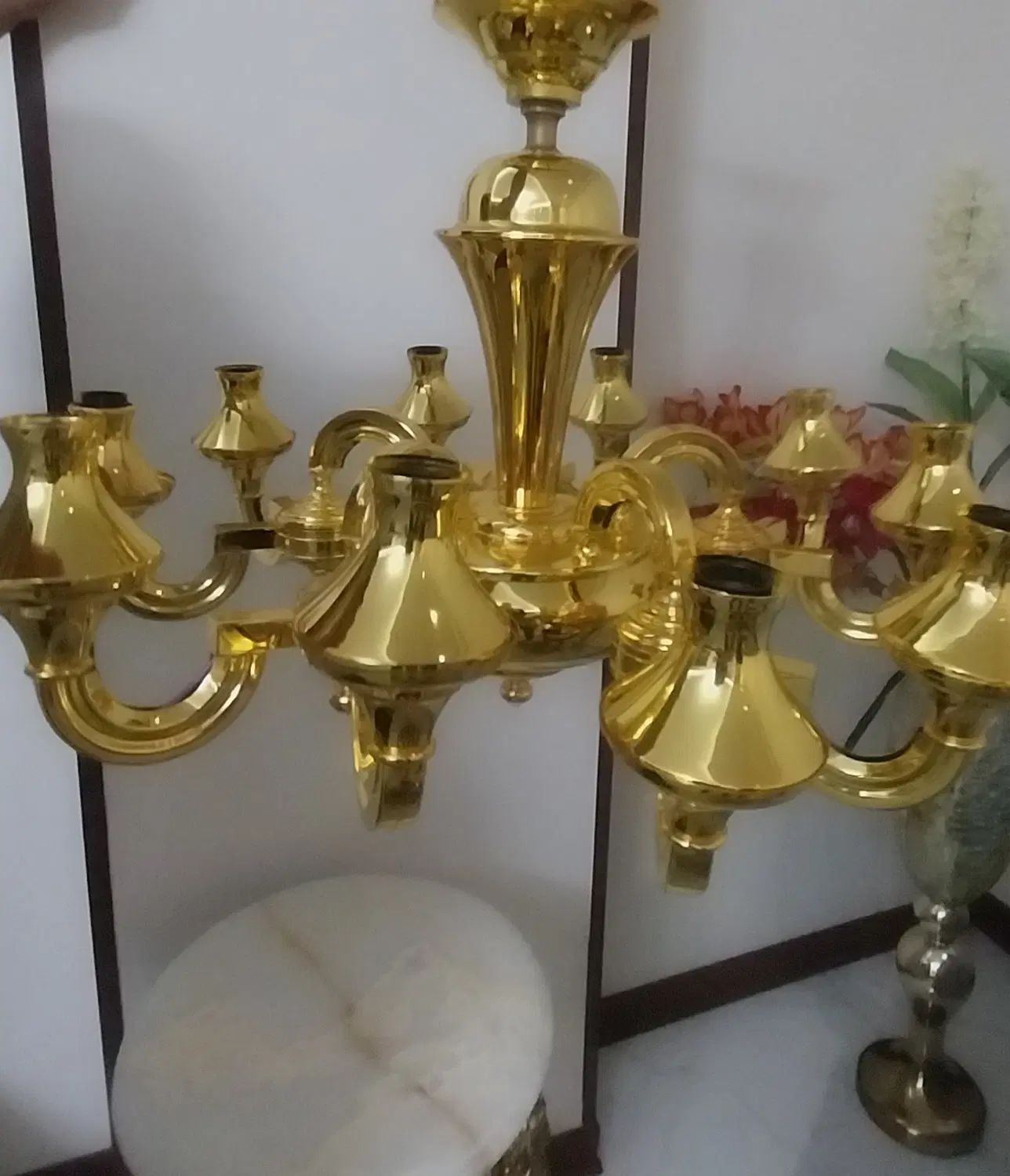 تعدادی لوستر برنجی نو|لوستر و چراغ آویز|تهران, جی|دیوار