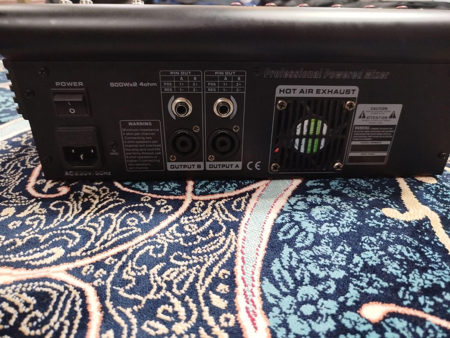 پاورمیکسر جاسکو مدل 520|سیستم صوتی خانگی|تهران, تهرانسر شرقی|دیوار