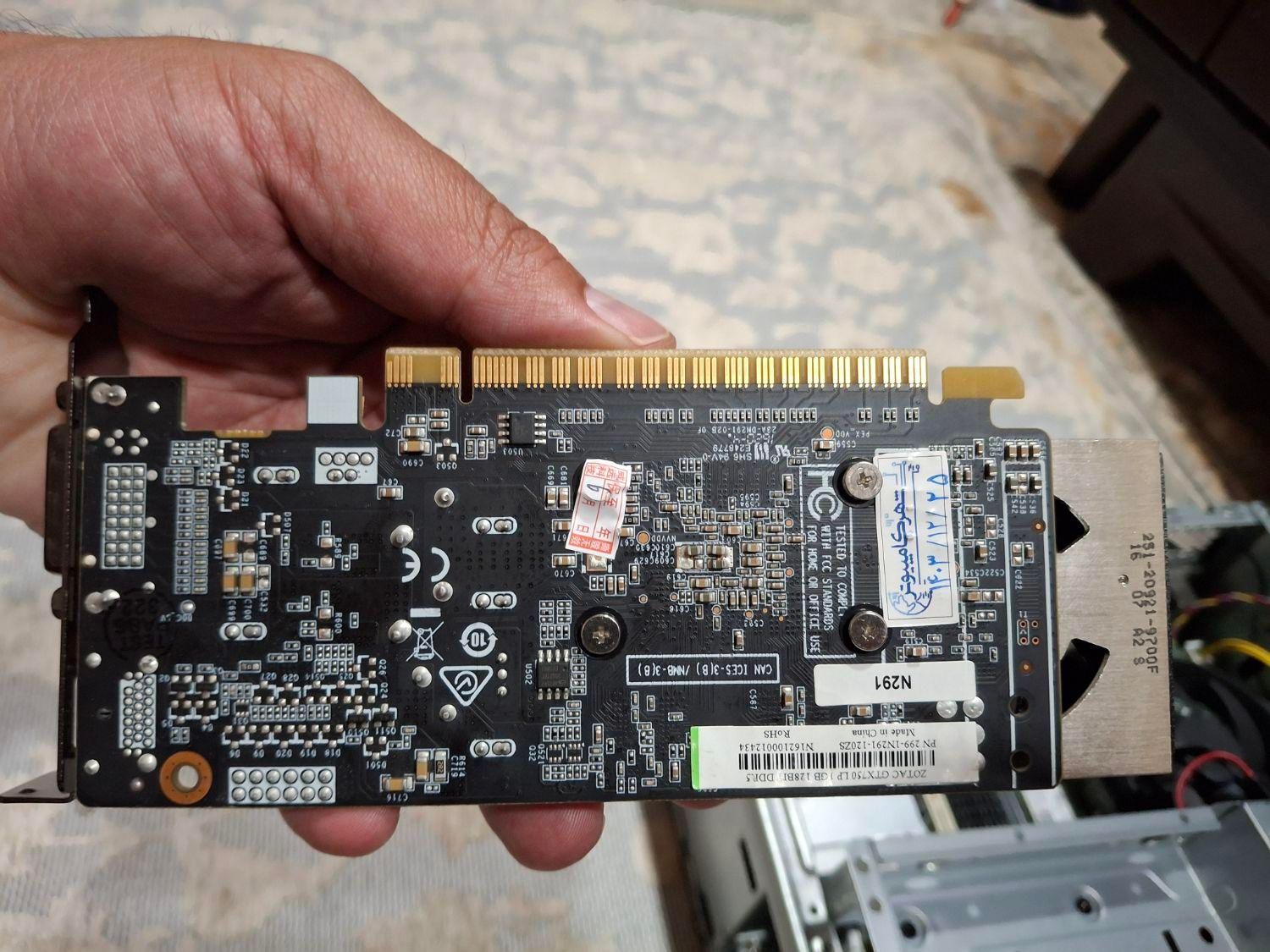 کارت گرافیک زوتاک ۱ گیگ ddr5|قطعات و لوازم جانبی رایانه|زنجان, |دیوار