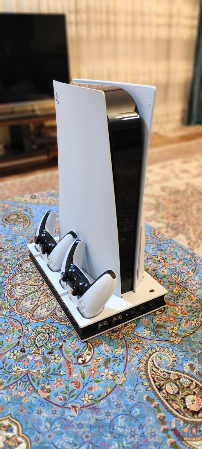 PS5 معمولی دیسک خور کار کرده در حد نو (CFI1115A)|کنسول، بازی ویدئویی و آنلاین|کرمانشاه, |دیوار