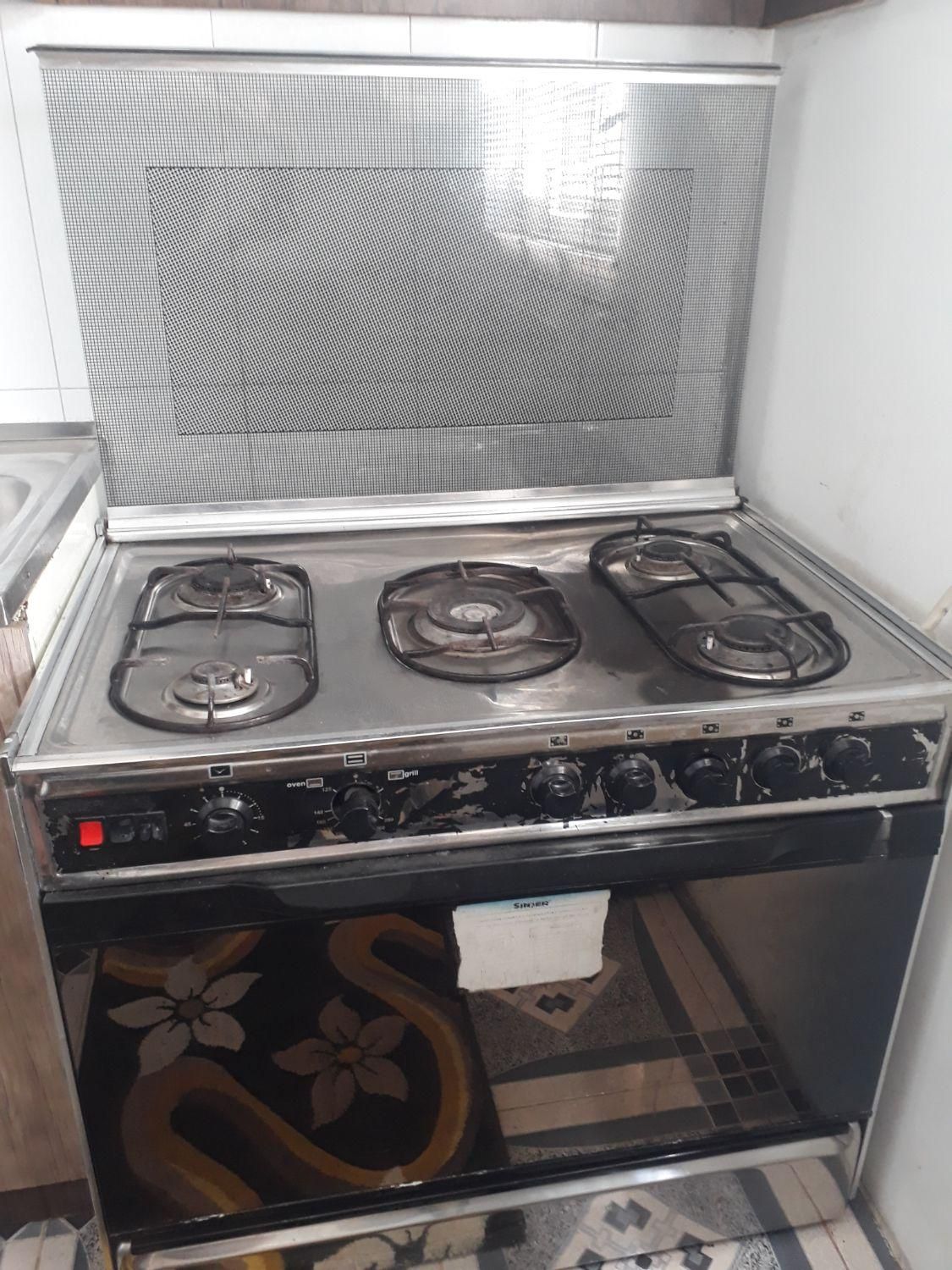 فروش اجاق گاز فر دار سینجر گاز|اجاق گاز و لوازم برقی پخت‌وپز|آستارا, |دیوار