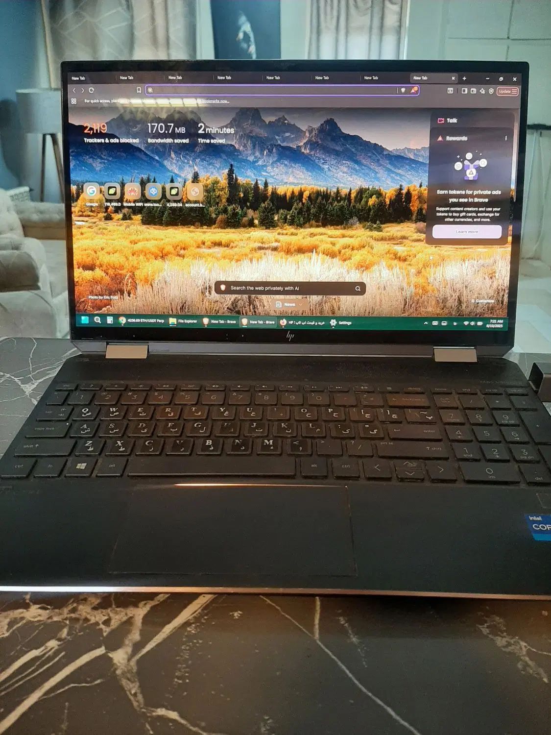 لپ تاپ HP Spectre x360|رایانه همراه|اصفهان, کوی امام|دیوار