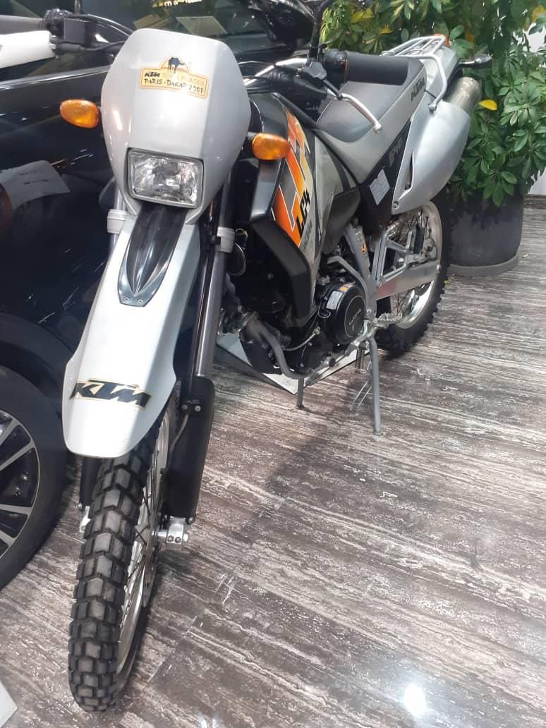 KTM640 cc  اتریشی در حد صفر کیلومتر|موتورسیکلت|تهران, عباس‌آباد|دیوار