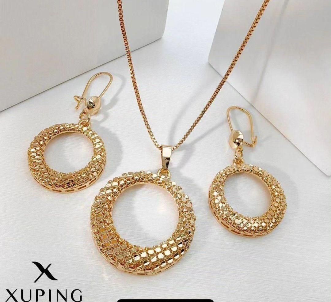 فروشگاه آنلاین بدلیجات ژوپینگ.نیم ست طرح طلا|بدلیجات|یزد, |دیوار