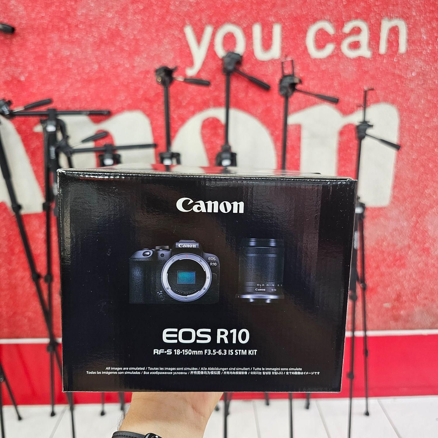 دوربین کانن CANON EOS R10 به همراه لنز 18-150|دوربین عکاسی و فیلم‌برداری|شیراز, ملاصدرا|دیوار