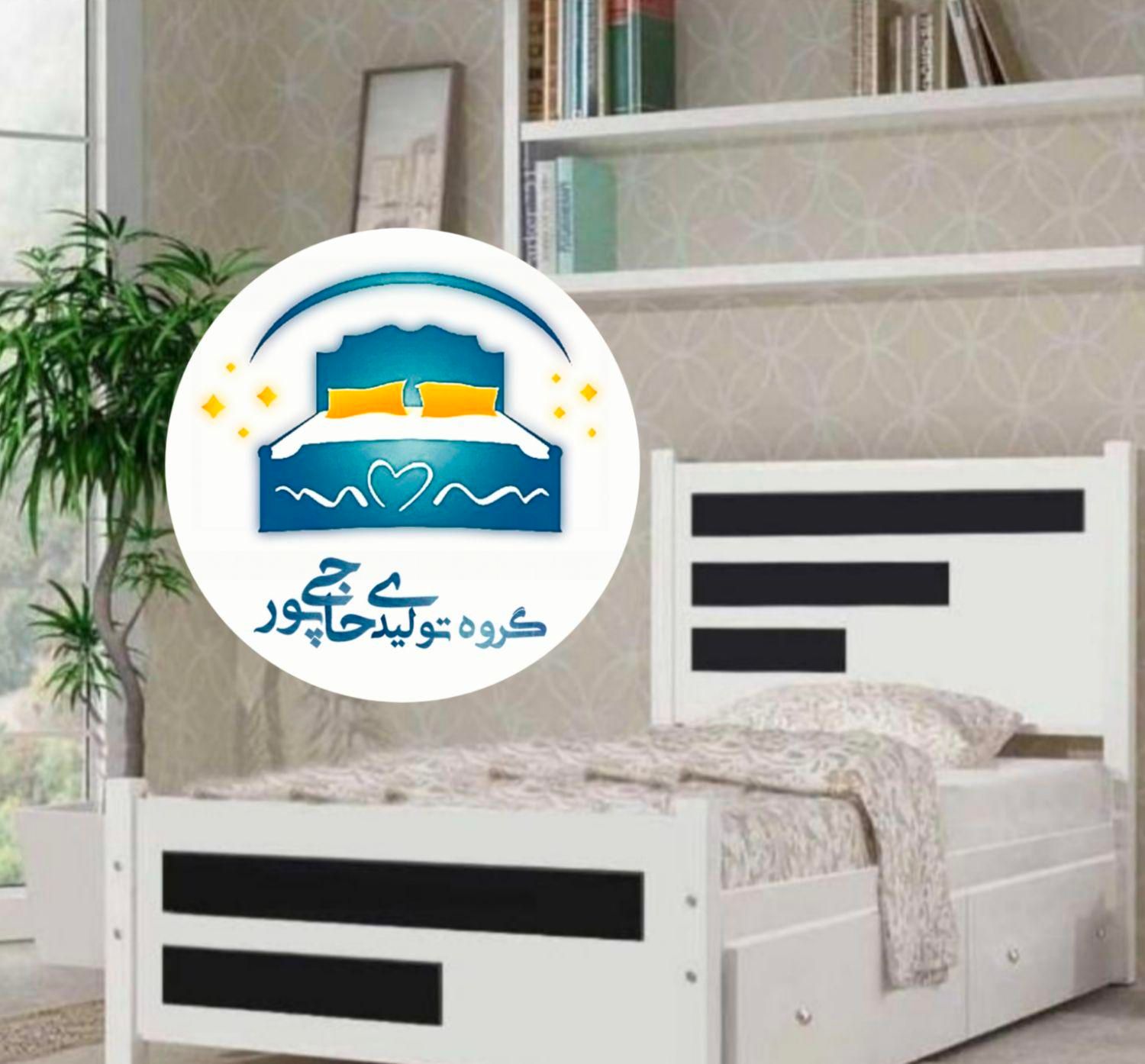 تخت خواب یک نفره حاجی پور(تختخواب۱یکنفره)تشک صدرا|تخت و سرویس خواب|مشهد, حسین‌آباد|دیوار