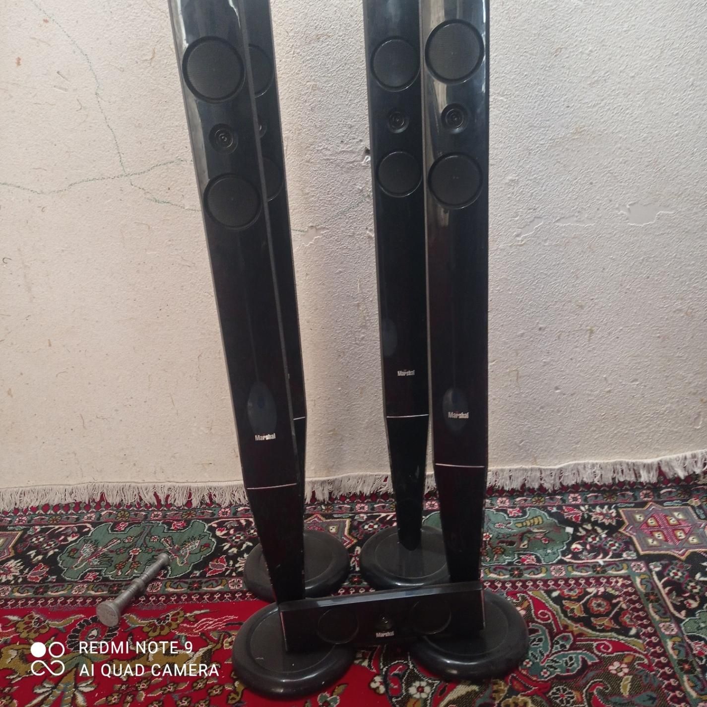پنج عدد باند با یک دستگاه دی وی دی|سیستم صوتی خانگی|تربت‌حیدریه, جانبازان|دیوار