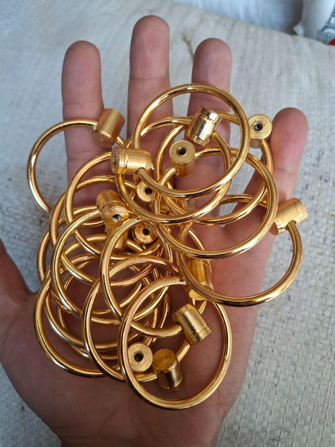 دستگیره حلقه ای دستگیره مبلی یراق کنسول|مبلمان خانگی و میز عسلی|تهران, نعمتآباد|دیوار