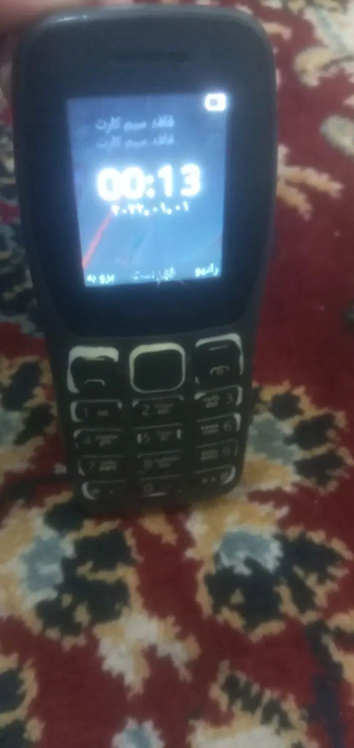 گوشی نوکیا۱۰۵و۱۰۶ دوسیم کارت اصلی صفحه رنگی|موبایل|آزادشهر, |دیوار