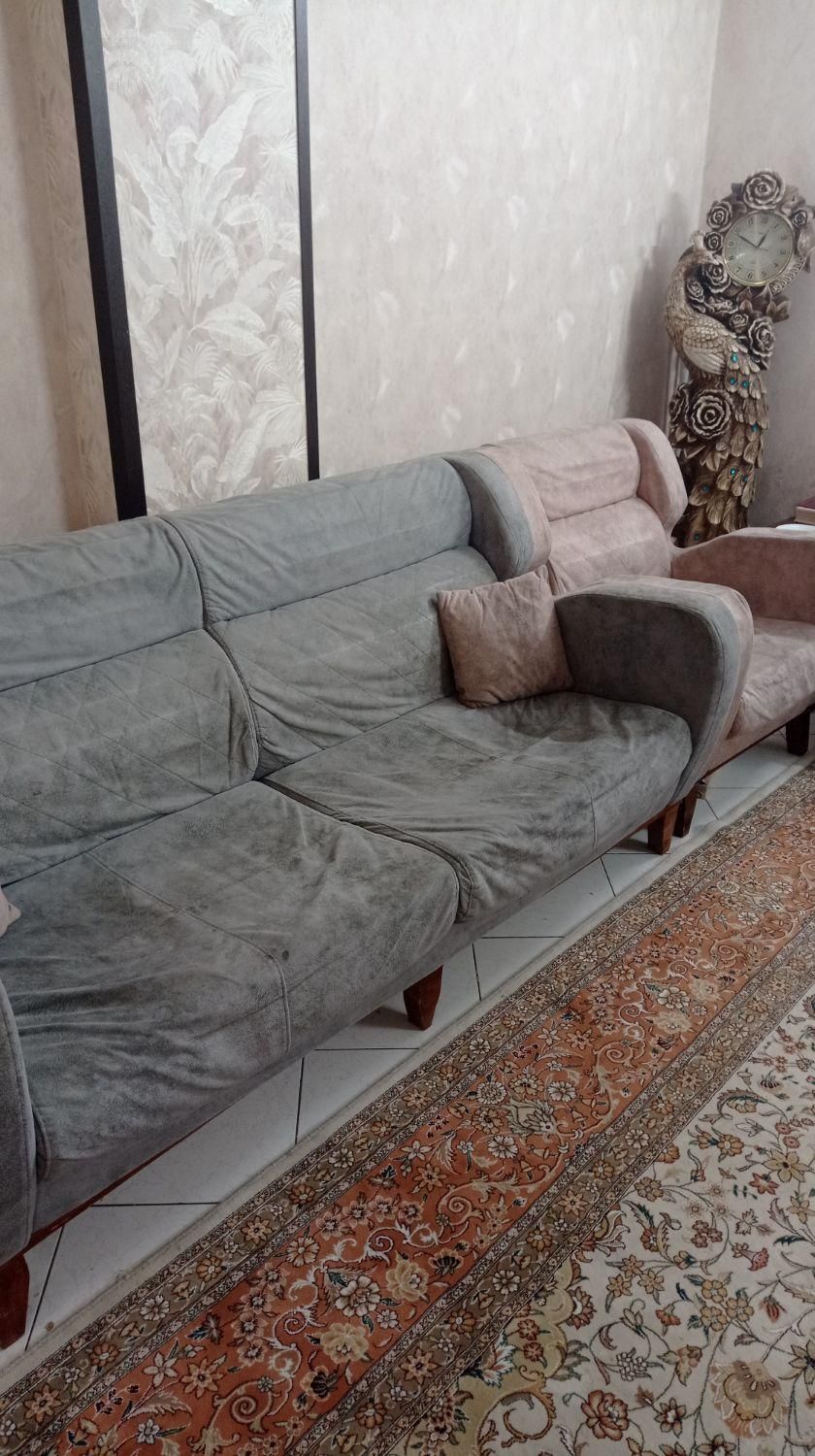 فروش یه ست 7نفره|مبلمان خانگی و میز عسلی|تهران, سلیمانی|دیوار