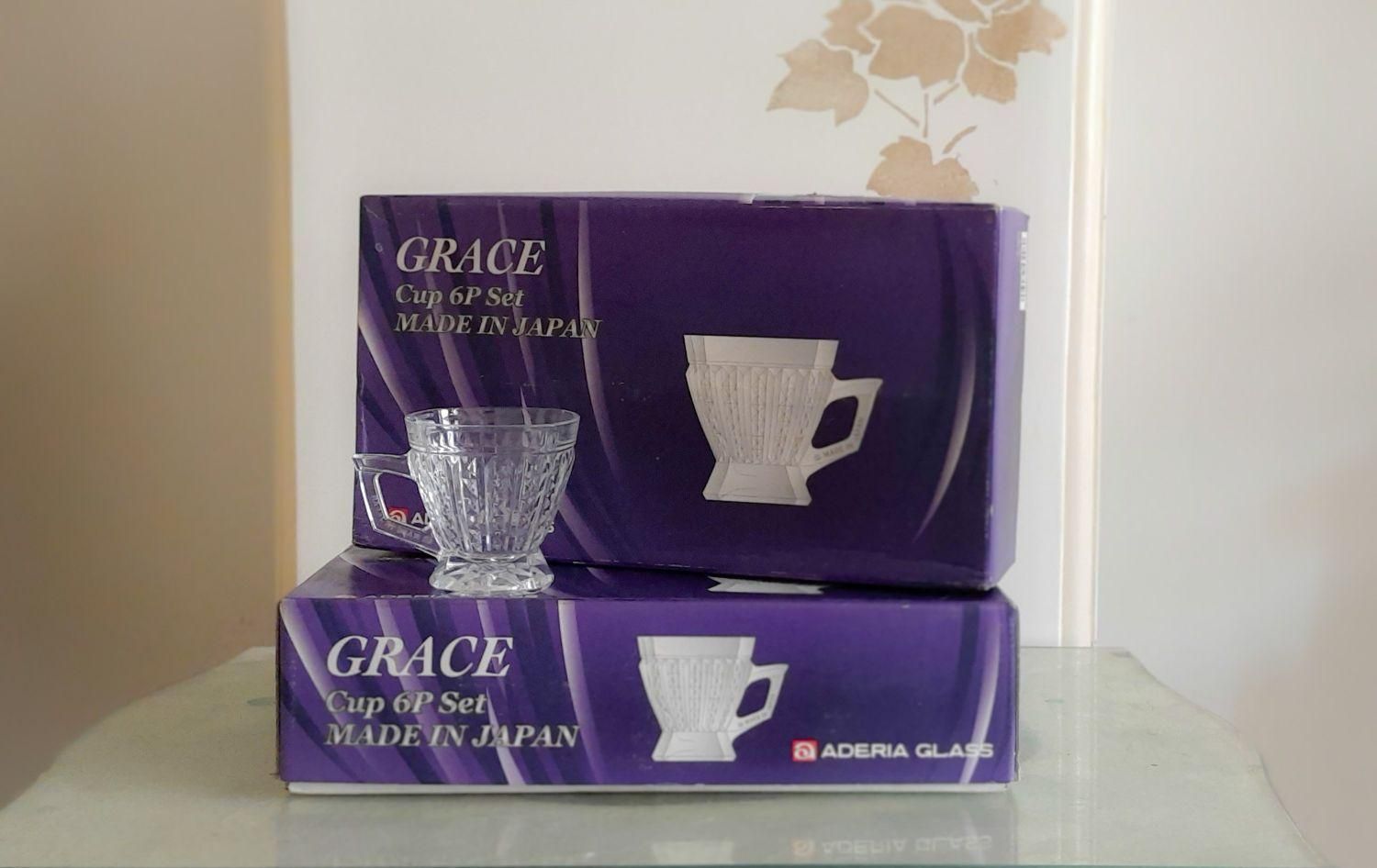 ست فنجان 6 پارچه Grace Adria ژاپن|ظروف سرو و پذیرایی|تهران, شهرک آزادی|دیوار