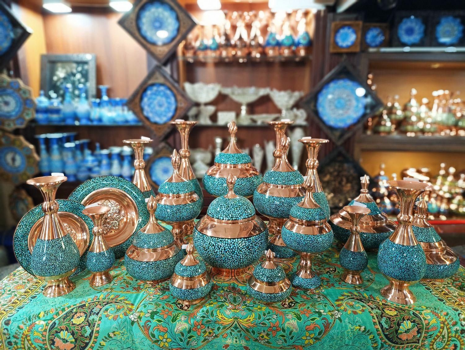 صنایع دستی مس فیروزه کوبی|صنایع دستی و سایر لوازم تزئینی|تهران, پامنار|دیوار